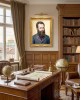 Репродукции на картини: Портрет на Любен Каравелов (1834 – 1879) – Дигитално и AI изкуство