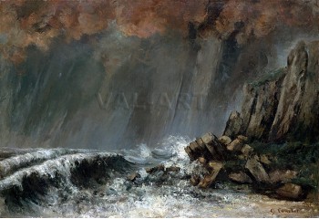 Морски – водата нахлува (1870) РЕПРОДУКЦИИ НА КАРТИНИ