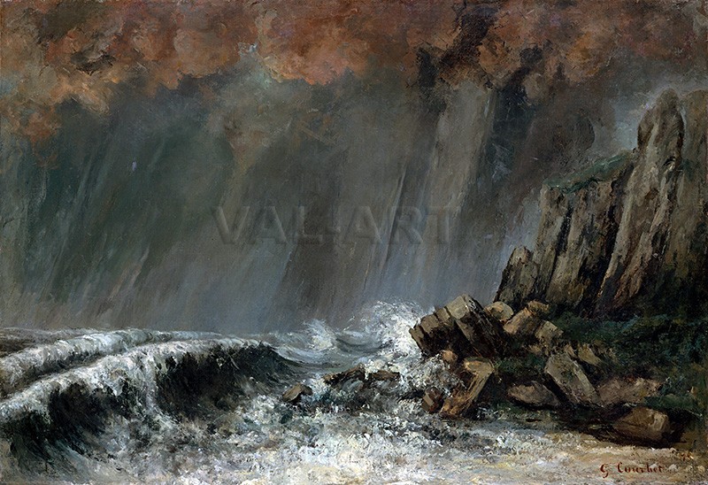 Морски – водата нахлува (1870) РЕПРОДУКЦИИ НА КАРТИНИ