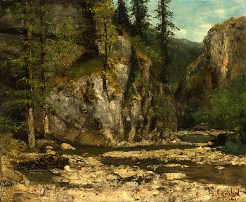 Планински пейзаж с поток (1876) РЕПРОДУКЦИИ НА КАРТИНИ