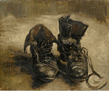 Репродукции на картини: Обувки (1886) – Винсент ван Гог