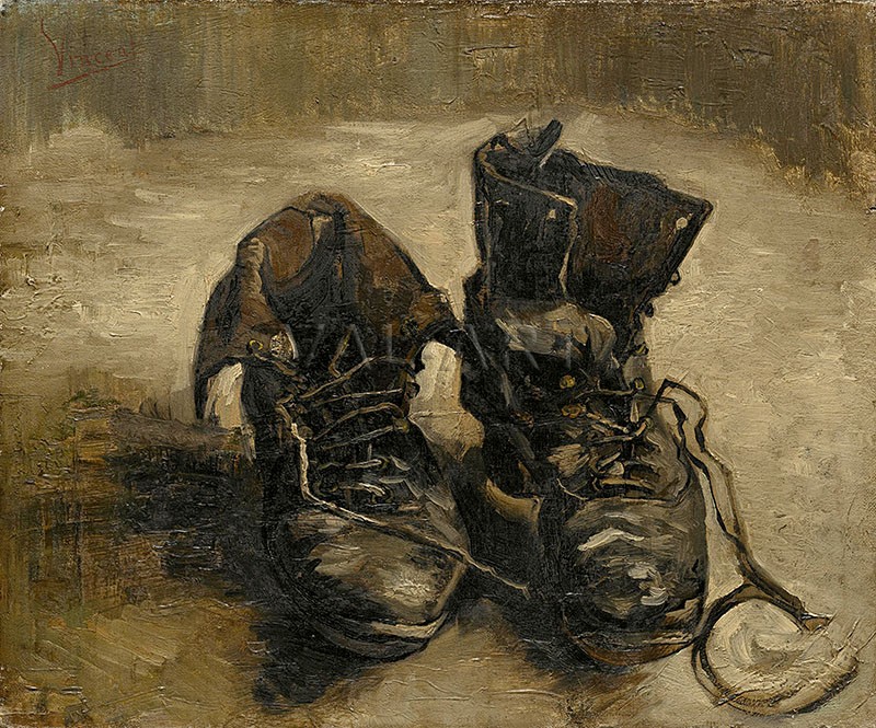 Репродукции на картини: Обувки (1886) – Винсент ван Гог