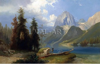 Ловец до планинско езеро (1878)
