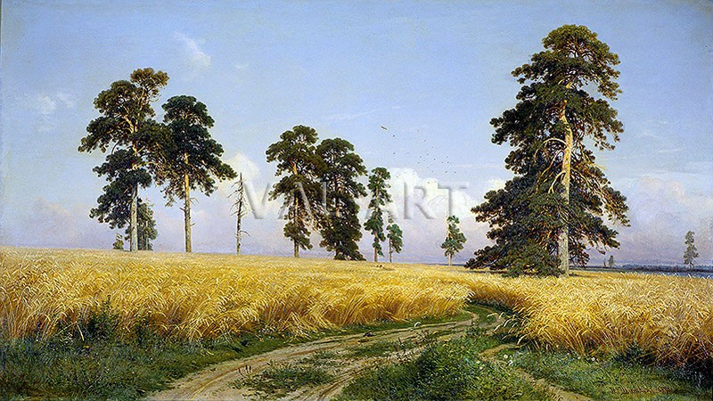 РЕПРОДУКЦИИ НА КАРТИНИ Ръж (1878)