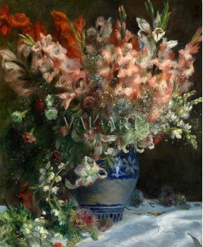 Ваза с гладиоли (1874)