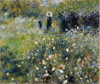 Жена със слънчобран (1875)