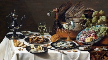 Натюрморт с пуйка (1627)