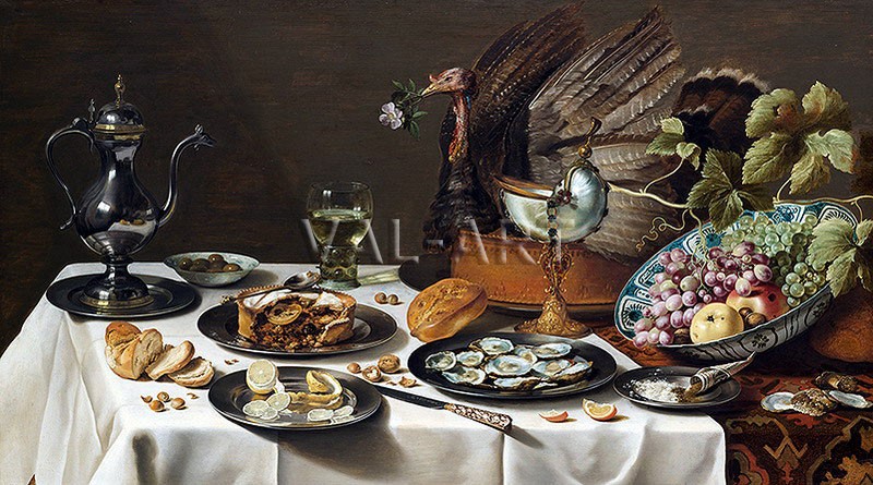 Натюрморт с пуйка (1627)