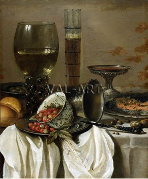 Натюрморт с чаши (1627)