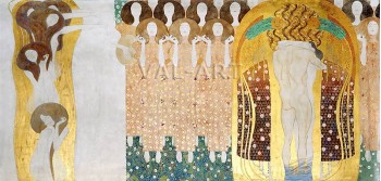 Репродукции на картини: Бетовенов фриз II (1902) – Густав Климт