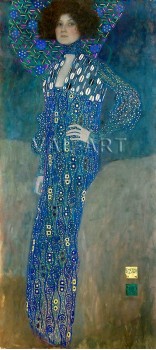 Репродукции на картини: Емили Фльоге (1902) – Густав Климт
