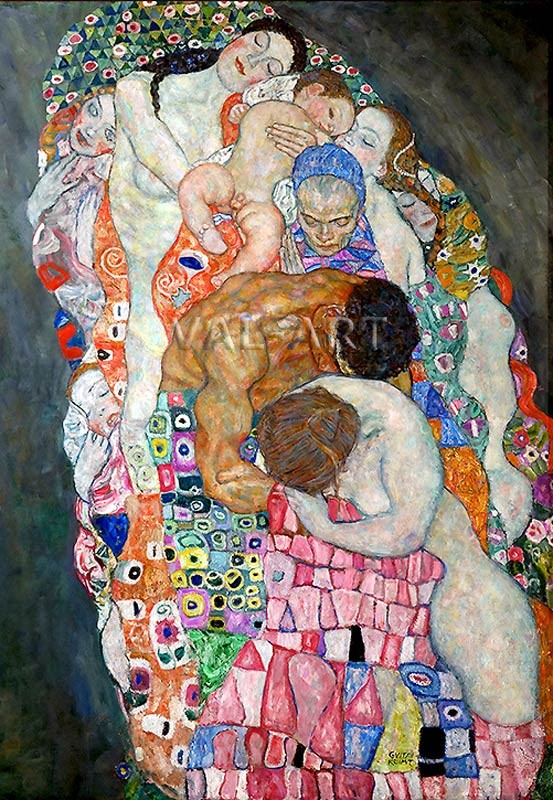 Репродукции на картини: Живот (1910) – Густав Климт