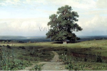 РЕПРОДУКЦИИ НА КАРТИНИ Сред простора на долината (1883)