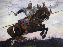 Репродукции на картини: Богатир (1920) – Виктор Васнецов
